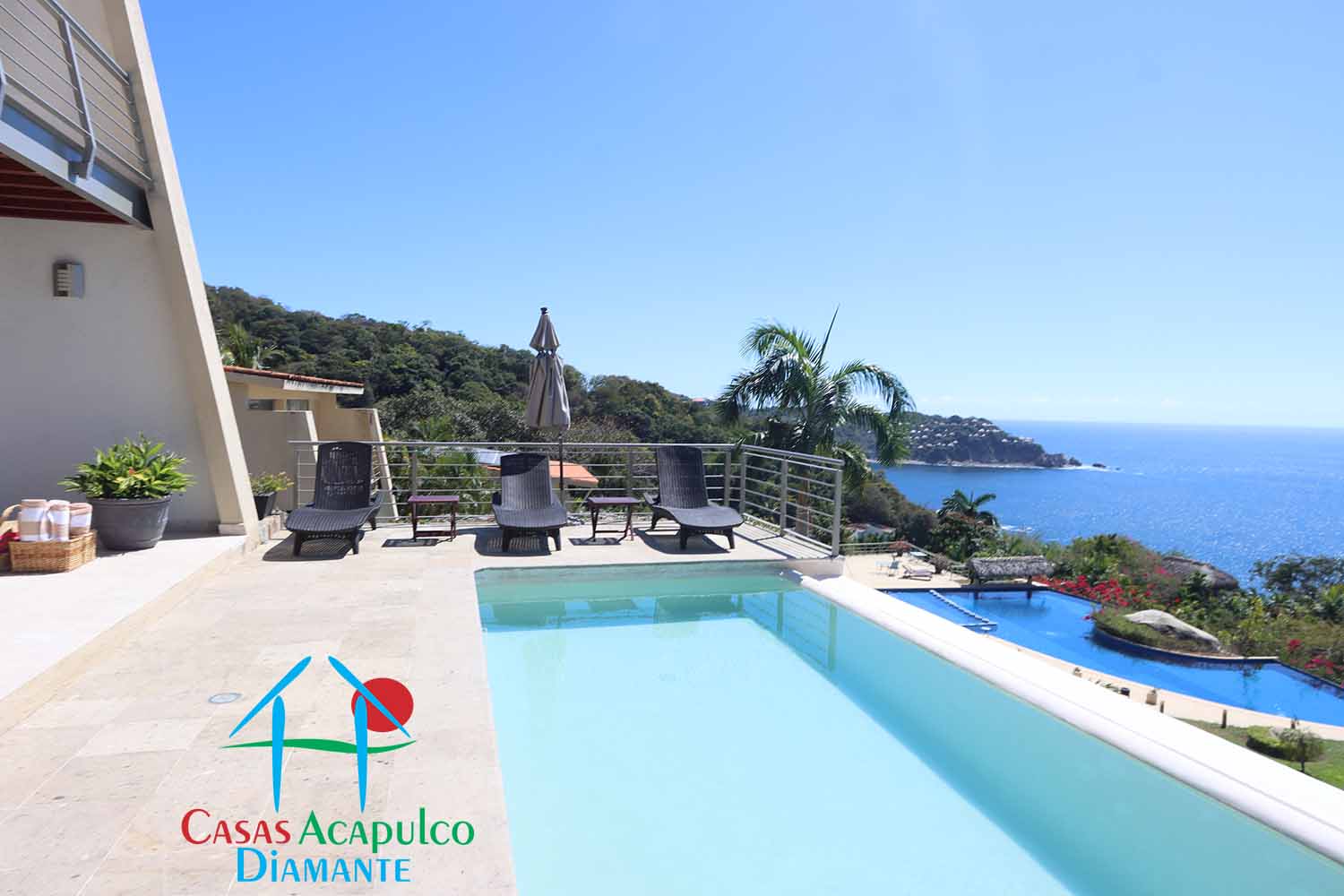 Villa Marlin - Terraza con alberca 15